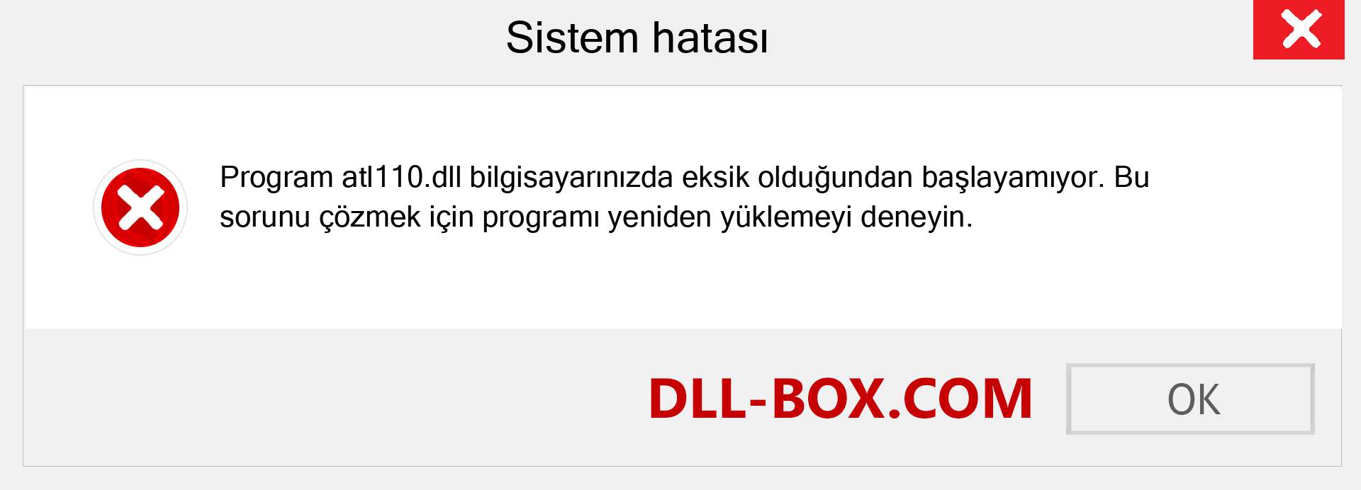 atl110.dll dosyası eksik mi? Windows 7, 8, 10 için İndirin - Windows'ta atl110 dll Eksik Hatasını Düzeltin, fotoğraflar, resimler